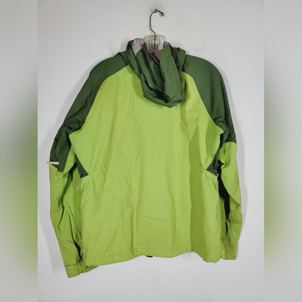 Helly Hansen Two-Tone Green Jacket, Size Medium - Picture 3 of 6